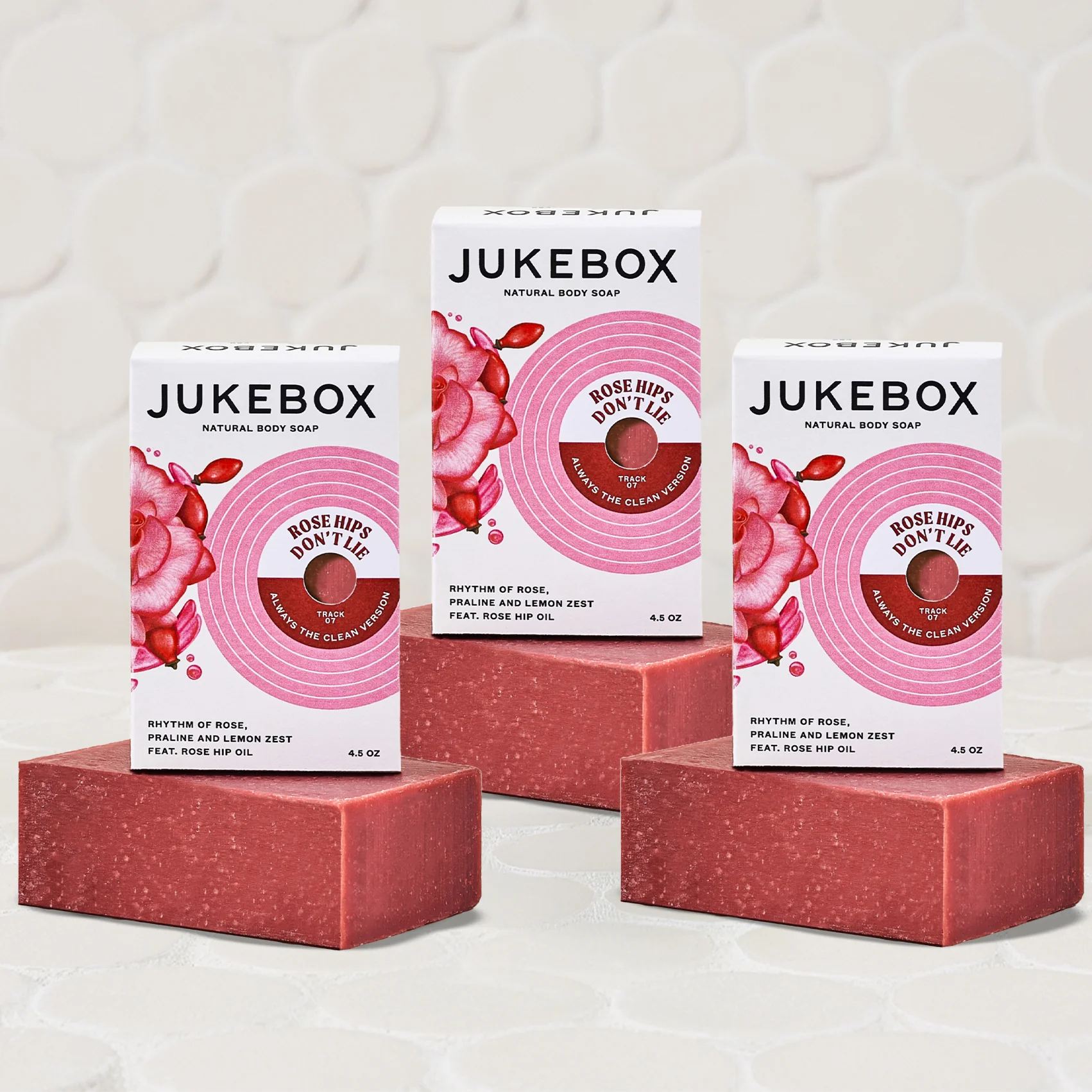 Rose Hips Don't Lie Soap 3-Pack