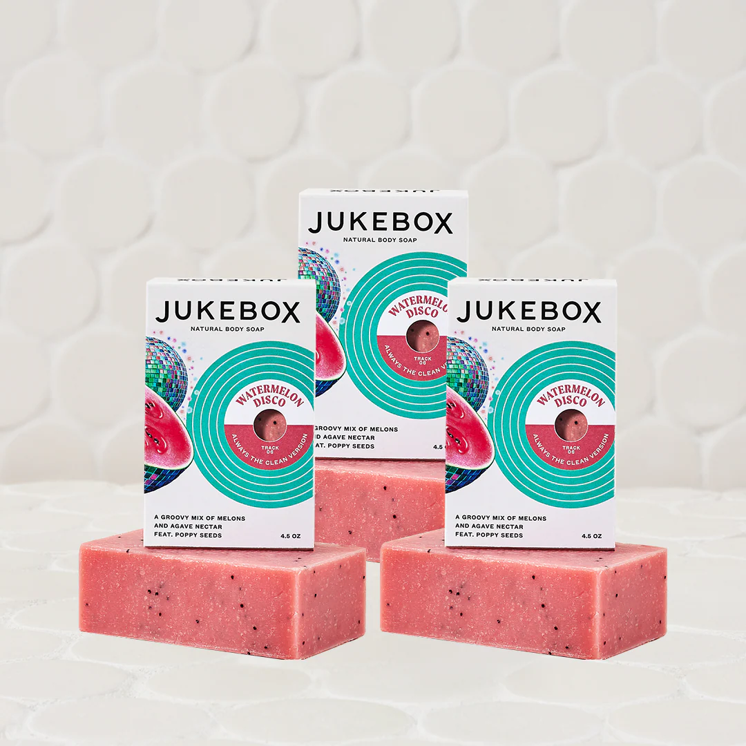 Watermelon Disco Soap 3-Pack